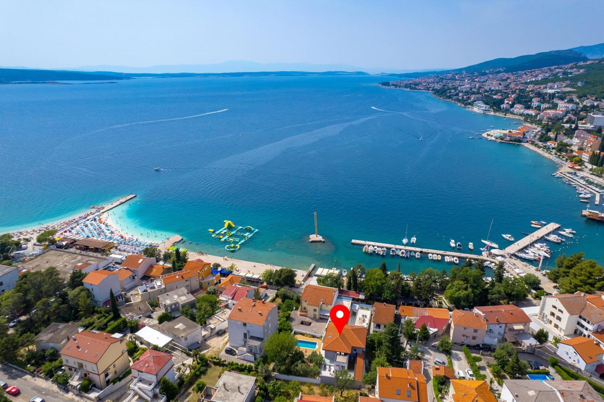 Villa Mar Selce Buitenkant foto