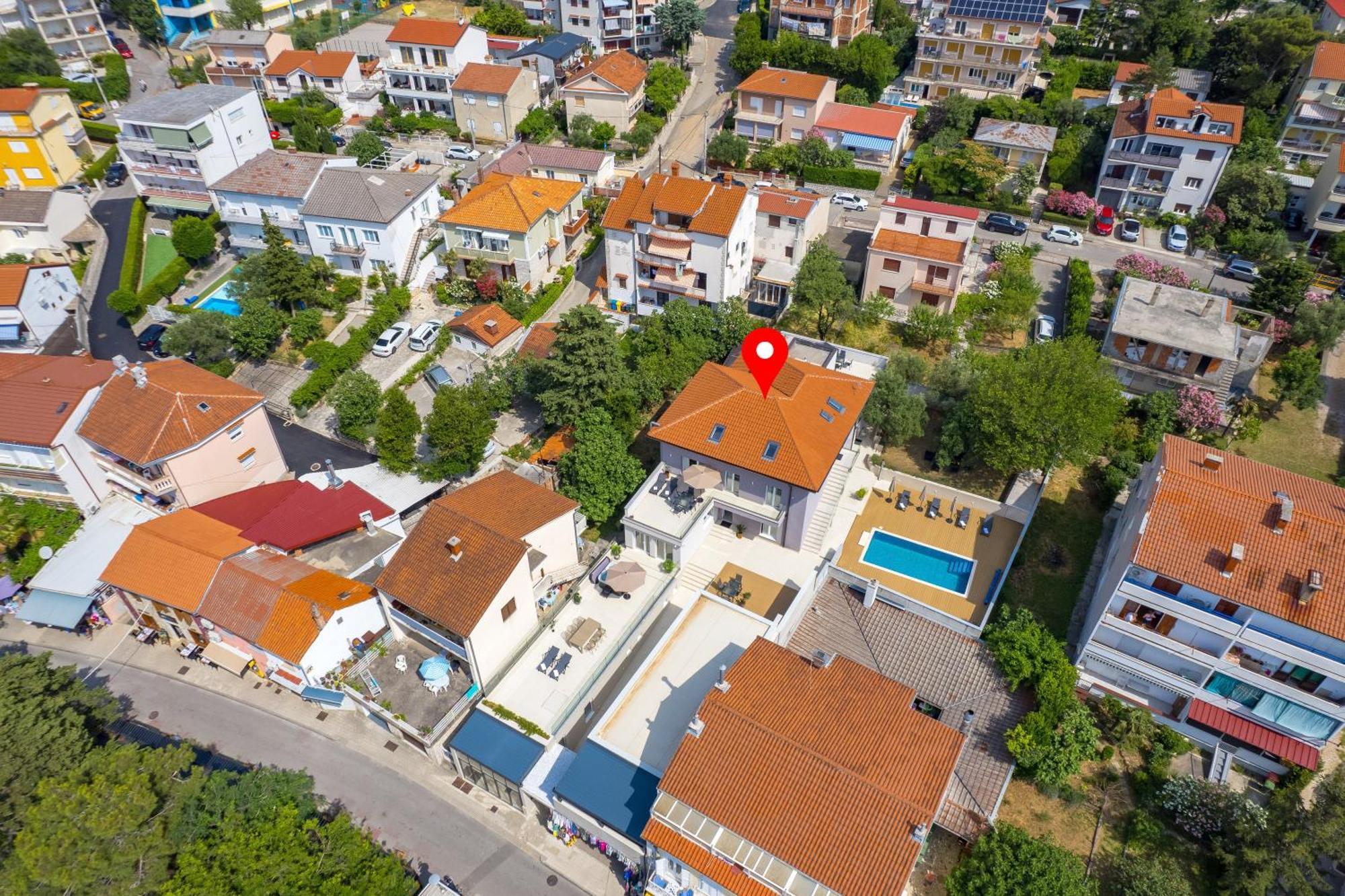 Villa Mar Selce Buitenkant foto